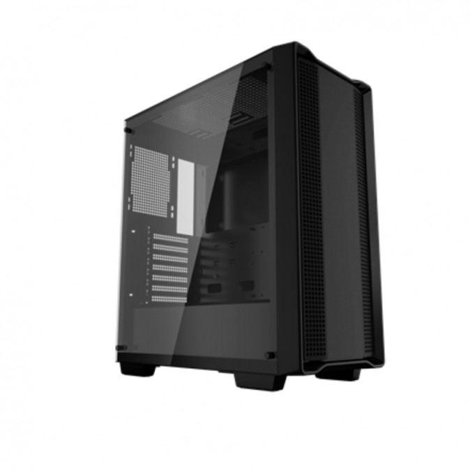 DeepCool Számítógépház - CC560 Limited (fekete, ablakos, venti nélkül, Mini-ITX / Micro-ATX / ATX, 1xUSB3.0, 1xUSB2.0) PC