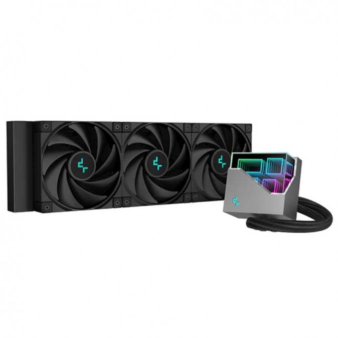 DeepCool CPU Water Cooler - LT720 (max 19dB; max. 145,86 m3/h; 3x12cm) PC
