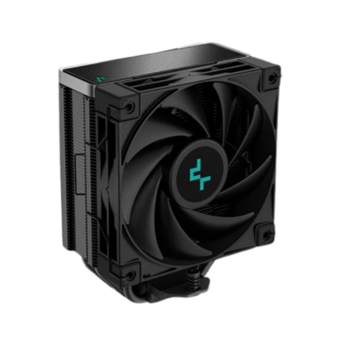 DeepCool CPU Cooler - AK400 ZERO DARK (29 dB; max, 112,93 m3/h; 4pin csatlakozó, 4 db heatpipe, 12cm, PWM) PC