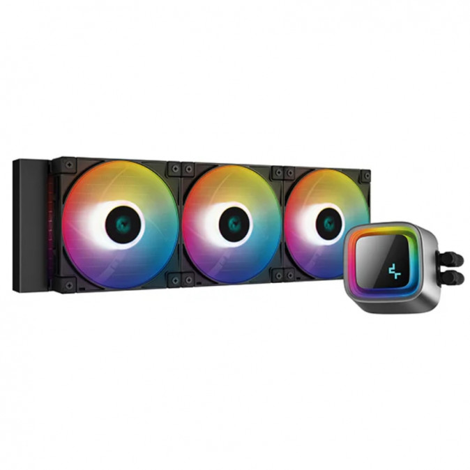DeepCool CPU Water Cooler - LS720 (max 19dB; max. 145,86 m3/h; 3x12cm, A-RGB LED) PC