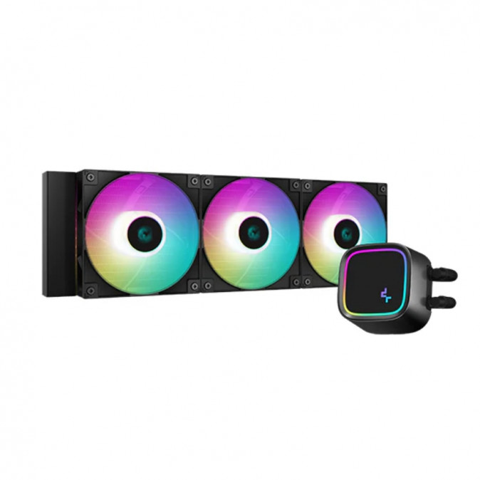 DeepCool CPU Water Cooler - LE720 (max 17,8dB; max. 145,86 m3/h; 3x12cm, A-RGB LED) PC