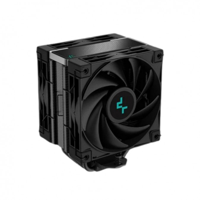 DeepCool CPU Cooler - AK400 ZERO DARK PLUS (28 dB; max, 101,02 m3/h; 4pin, 4 db heatpipe, 12cm, PWM) PC
