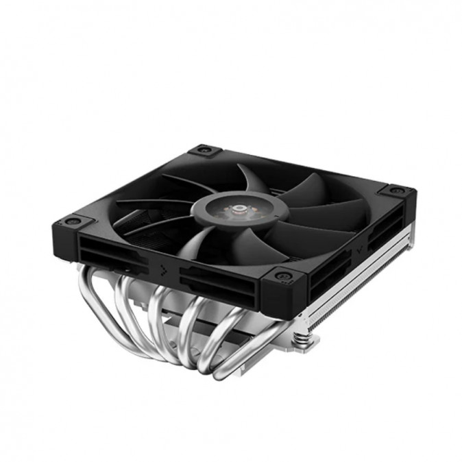 DeepCool CPU Cooler - AN600 (Low profile, 24,4 dB; max, 70,50 m3/h; 4pin csatlakozó, 6 db heatpipe, 12cm, PWM) PC