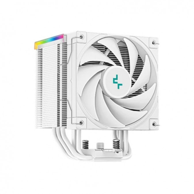 DeepCool CPU Cooler - AK500 Digital WH (28dB; max, 117,21 m3/h; 4pin csatlakozó, 5 db heatpipe, 12cm, PWM, fehér) PC