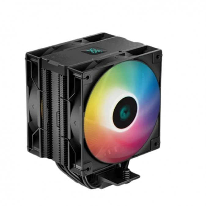 DeepCool CPU Cooler - AG400 DIGITAL PLUS (31,6 dB; max, 134,03 m3/h; 4pin csatlakozó, 4 db heatpipe, 12cm, PWM) PC
