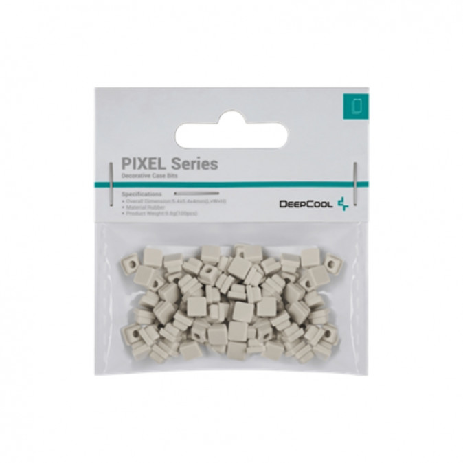 DeepCool Számítógépház Kiegészítő - PIXEL GY (100db, szürke, szilikon) PC