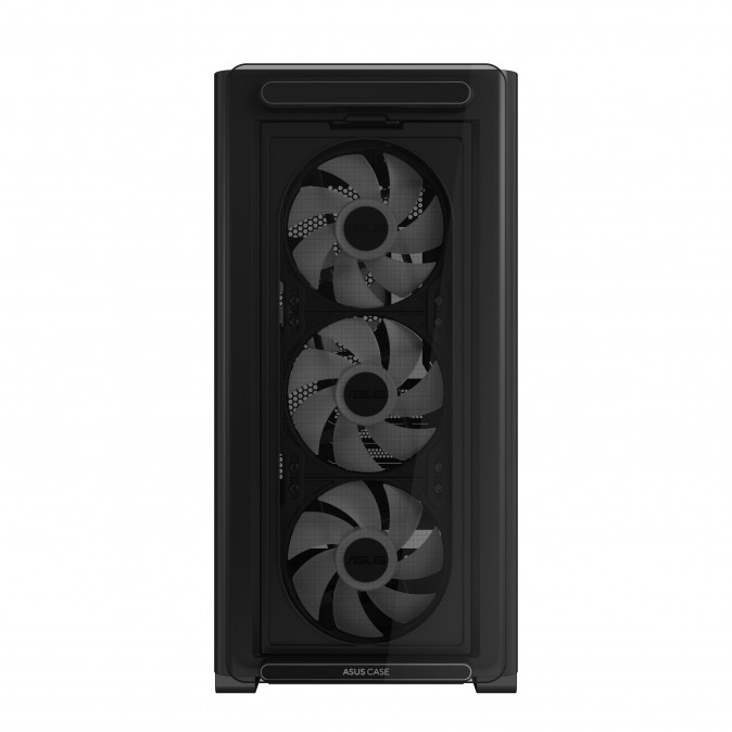 Asus A23 Plus táp nélküli ablakos MT Mini Tower számítógépház fekete PC