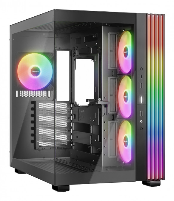 BE QUIET! Ház Midi ATX Light Base 600 LX Tápegység nélkül, Fekete PC