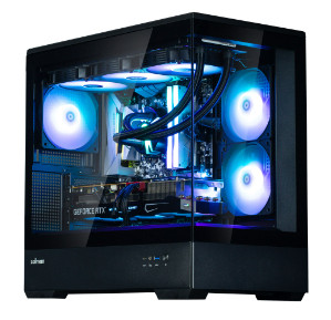 Zalman P30 BLACK táp nélküli ablakos MT Mini Tower számítógépház fekete PC