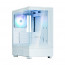 Zalman P10 WHITE táp nélküli ablakos MT Mini Tower számítógépház fehér thumbnail