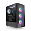 Thermaltake View 200 TG ARGB táp nélküli ablakos Mid Tower számítógépház fekete thumbnail
