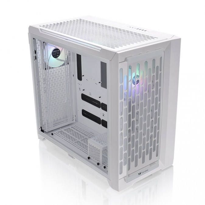 Thermaltake CTE C750 TG ARGB Snow táp nélküli ablakos Full Tower számítógépház fehér PC
