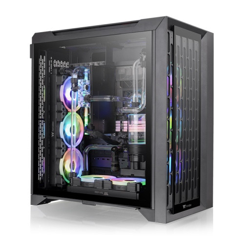 Thermaltake CTE C700 TG ARGB táp nélküli ablakos Mid Tower számítógépház fekete PC