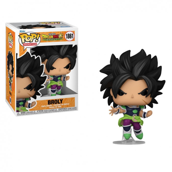 Funko POP! #1861 Animation: Dragon Ball Super: Broly Vinyl Figura Ajándéktárgyak