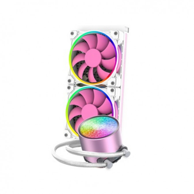 ID-Cooling CPU Water Cooler - PINKFLOW 240 DIAMOND (16,3-33,5dB; max. 93,78 m3/h; 2x12cm) PC
