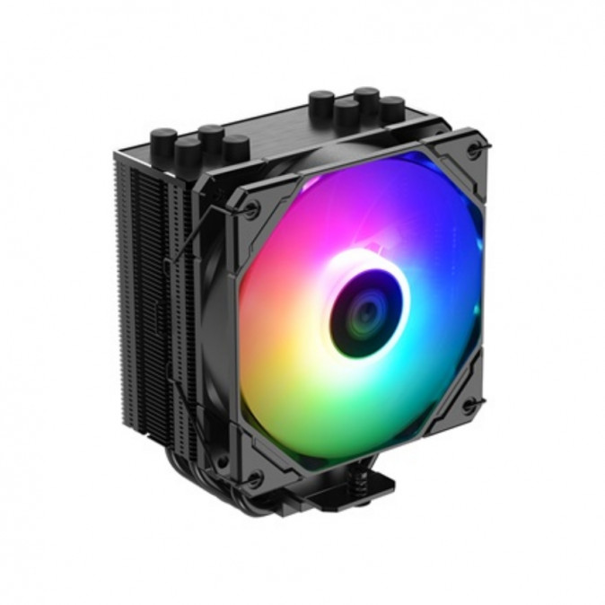 ID-Cooling CPU Cooler - SE-224-XTS ARGB (28.9dB; max. 118,93 m3/h; 4pin csatlakozó, 4 db heatpipe, 12cm, PWM, A-RGB LED) PC