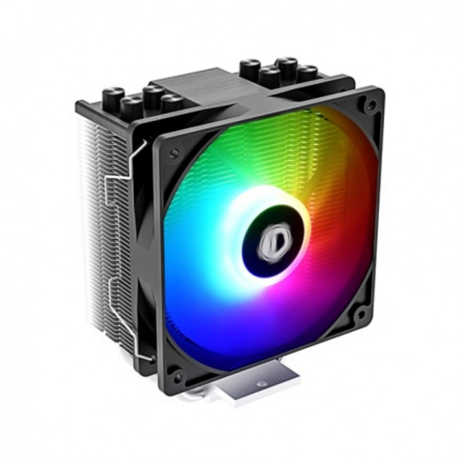 ID-Cooling CPU Cooler - SE-214-XT ARGB (13.8-30,5dB; max. 115,87 m3/h; 4pin, 4 db heatpipe, 12cm, PWM, A-RGB LED) PC