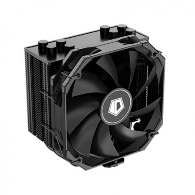ID-Cooling CPU Cooler - SE-224-XTS MINI BLACK (31,5dB; max. 118,59 m3/h; 4pin csatlakozó, 4 db heatpipe, 12cm, PWM) PC