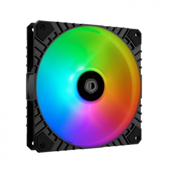ID-Cooling Cooler 14cm - WF-14025-XT ARGB (31,2dB, max. 136,94 m3/h, 4pin PWM, A-RGB LED, fekete) PC