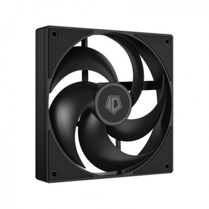 ID-Cooling Cooler 14cm - AS-140-K (24,9dB, max. 122,66 m3/h, 4pin, PWM, 14cm, fekete) PC