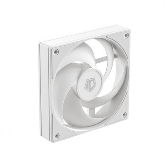 ID-Cooling Cooler 12cm - AS-120-W (27,2dB, max. 98,54 m3/h, 4pin, PWM, 12cm, fehér) PC