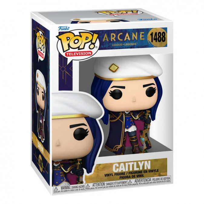 Funko Pop! Animation: Arcane League of Legends - Caitlyn #1488 Vinyl Figura Ajándéktárgyak