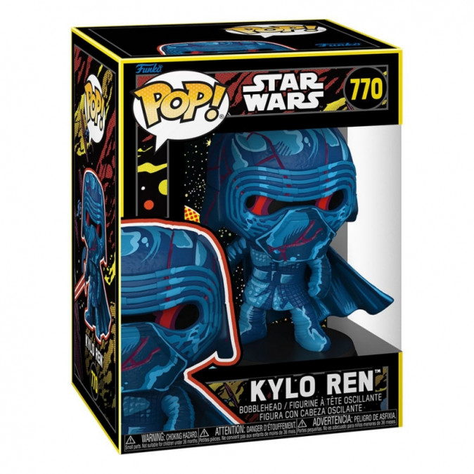 Funko Pop! Disney Star Wars: Clone Wars - Kylo Ren (Retro) #770 Bobble-Head Vinyl Figura Ajándéktárgyak