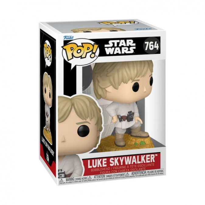 Funko Pop! Disney: Star Wars - Luke Skywalker #764 Bobble-Head Vinyl Figura Ajándéktárgyak