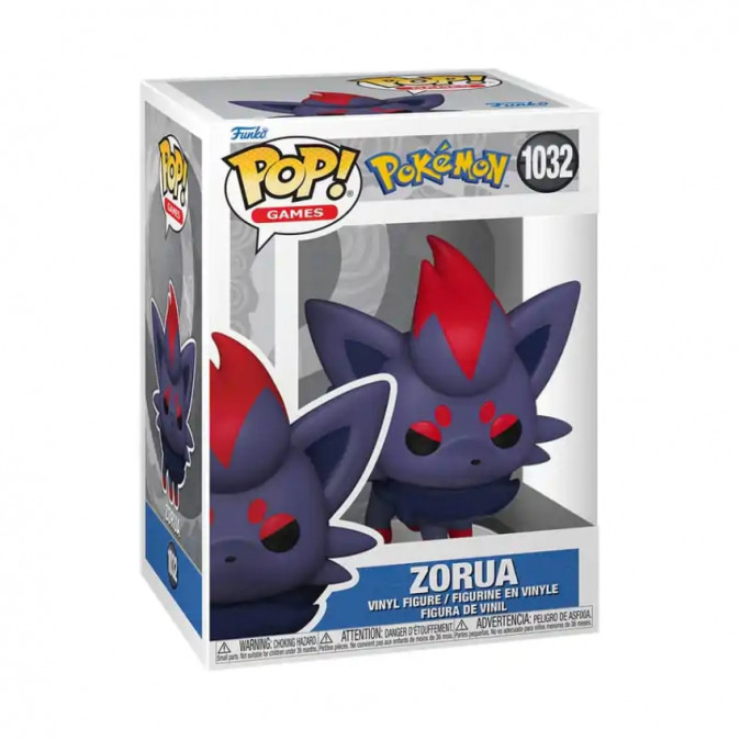 Funko Pop! Games: Pokemon - Zorua #1032 Vinyl Figura Ajándéktárgyak