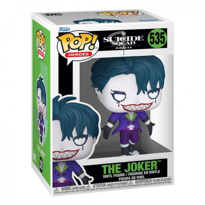 Funko Pop! Heroes DC: Suicide Squad Isekai - The Joker* #535 Vinyl Figura Ajándéktárgyak
