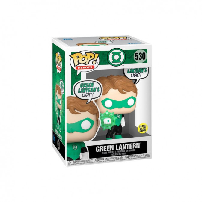 Funko Pop! Heroes: DC - Green Lantern (Beware) (Glows in the Dark) #530 Vinyl Figura Ajándéktárgyak