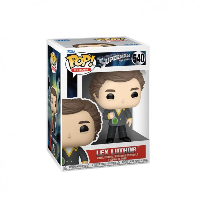 Funko Pop! Heroes: Superman The Movie (1978) - Lex 0% Luthor* #540 Vinyl Figura Ajándéktárgyak