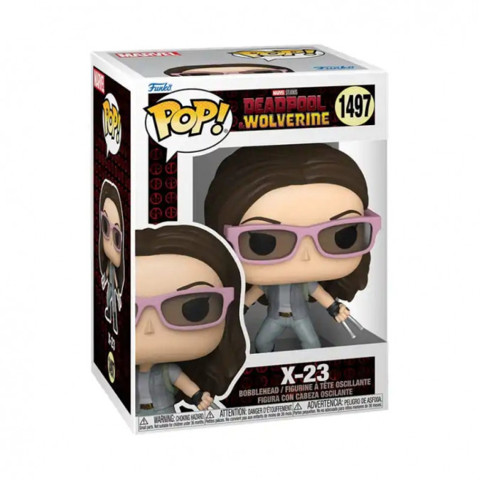 Funko Pop! Marvel: Deadpool & Wolverine - X-23 #1497 Bobble-Head Vinyl Figura Ajándéktárgyak