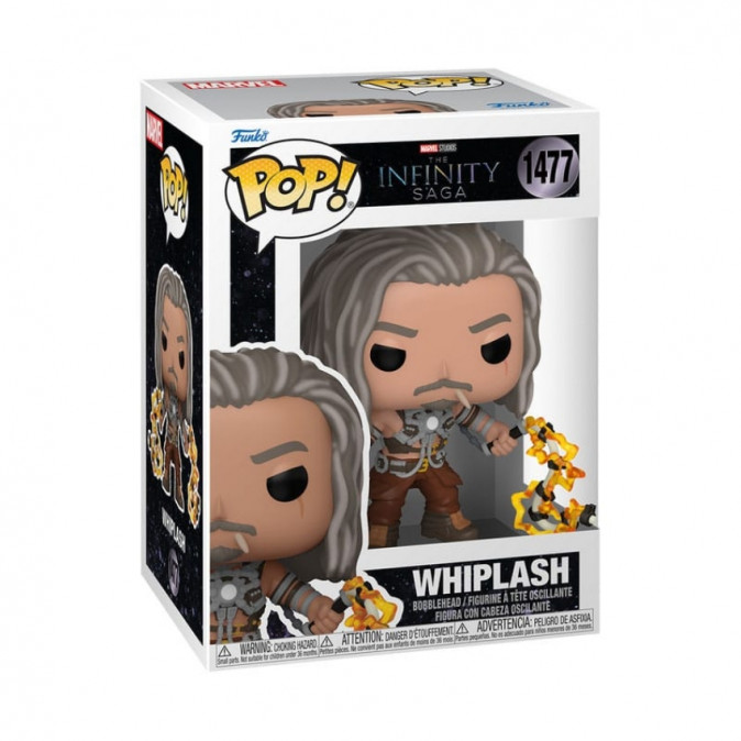 Funko Pop! Marvel: The Infinity Saga - Whiplash #1477 Bobble-Head Vinyl Figura Ajándéktárgyak