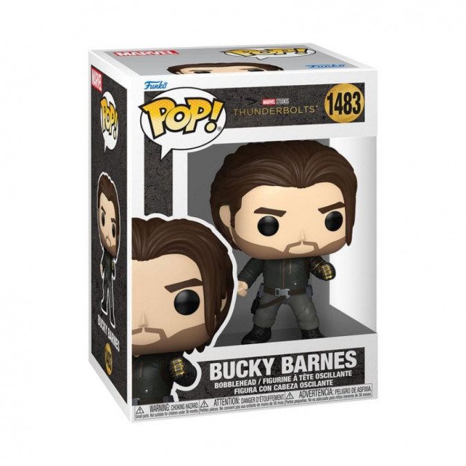 Funko Pop! Marvel: Thunderbolts - Bucky Barnes #1483 Bobble-Head Vinyl Figura Ajándéktárgyak