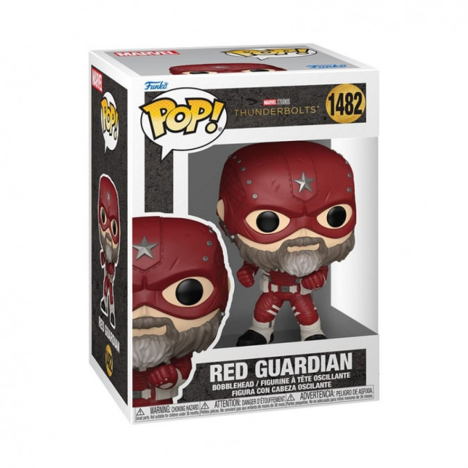 Funko Pop! Marvel: Thunderbolts - Red Guardian #1482 Bobble-Head Vinyl Figura Ajándéktárgyak