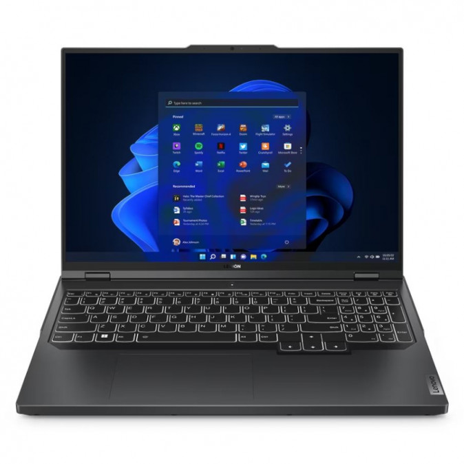 LENOVO Legion Pro 5 16ARX8, 16.0" WQXGA, AMD Ryzen 9-7945HX, 32GB, 1TB SSD, nV RTX 4070 8GB, NoOS, Onyx Grey PC