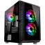 Számítógépház Kolink Citadel Glass SE ARGB mATX Edzett üveg Fekete thumbnail