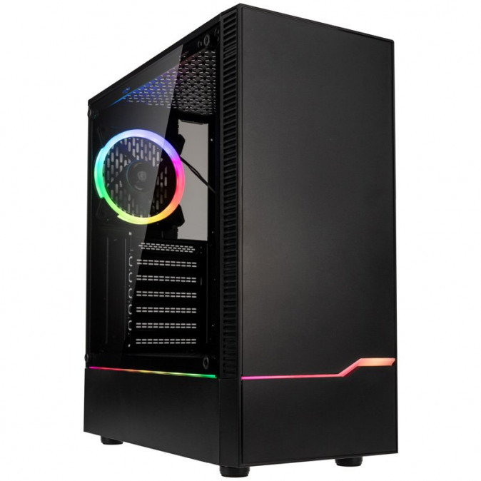 Számítógépház Kolink Inspire K9 ARGB ATX Edzett üveg Fekete PC