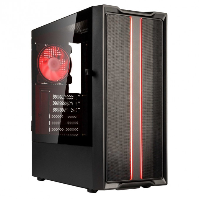 Számítógépház Kolink Inspire K12 ARGB ATX Edzett üveg Fekete PC