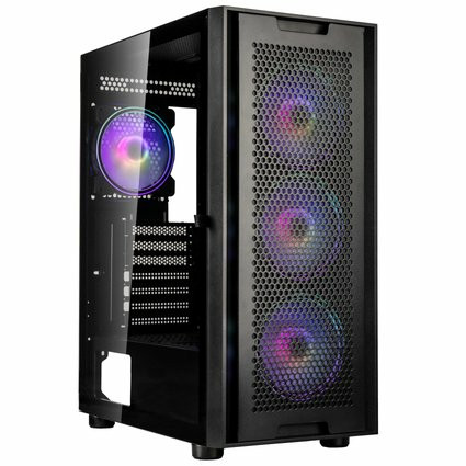 Számítógépház Kolink Observatory Duo ARGB ATX Edzett üveg Fekete PC