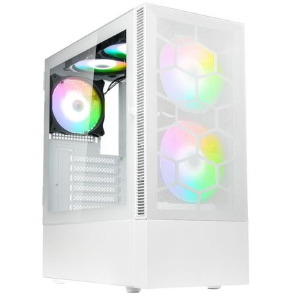 Számítógépház Kolink Observatory MX ARGB ATX MESH Fehér PC