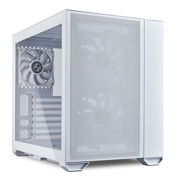 Számítógépház Lian Li PC-O11 Air Mini ATX Fehér Edzett üveg PC