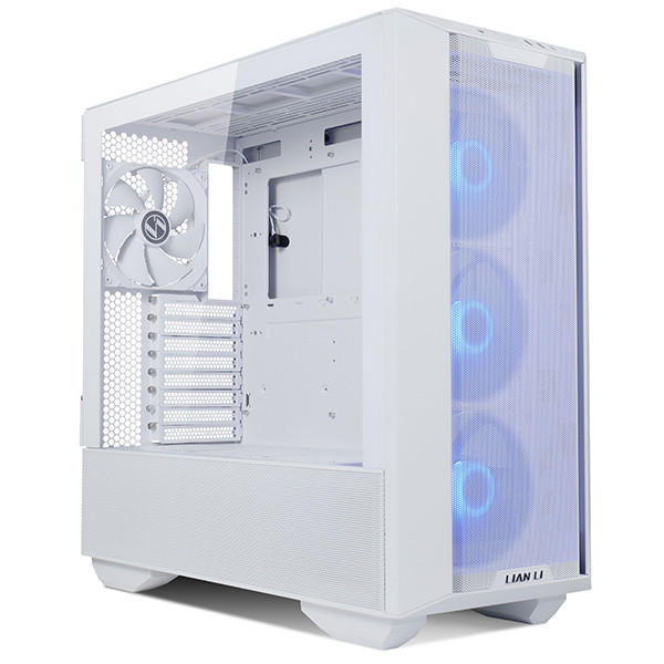 Számítógépház Lian Li LANCOOL III Mesh RGB ATX Fehér Edzett üveg PC