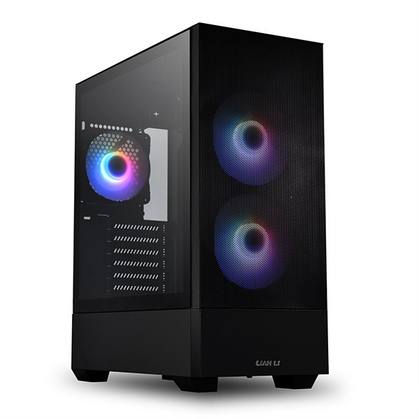 Számítógépház Lian Li LANCOOL 205 Mesh C ATX Fekete Edzett üveg PC