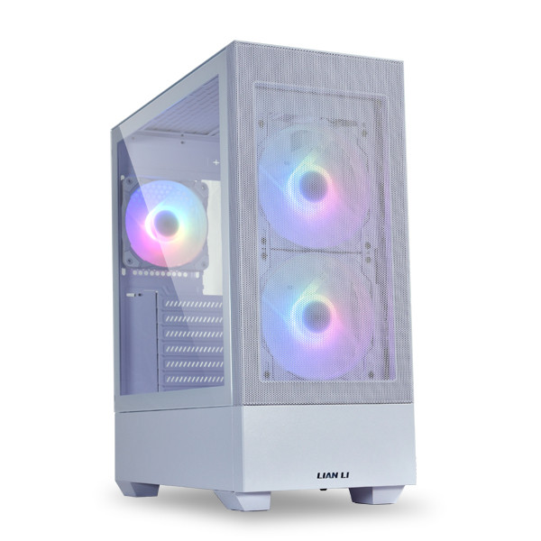 Számítógépház Lian Li LANCOOL 205 Mesh C ATX Fehér Edzett üveg PC