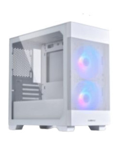Számítógépház Lian Li LANCOOL 205M Mesh ATX Fehér Edzett üveg PC