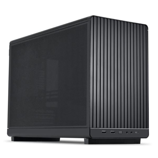 Számítógépház Lian Li DAN Cases A3-mATX ház, fekete PC