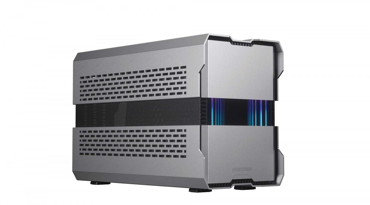 Számítógépház PHANTEKS Evolv Shift XT ARGB ITX Edzett üveg Ezüst PC
