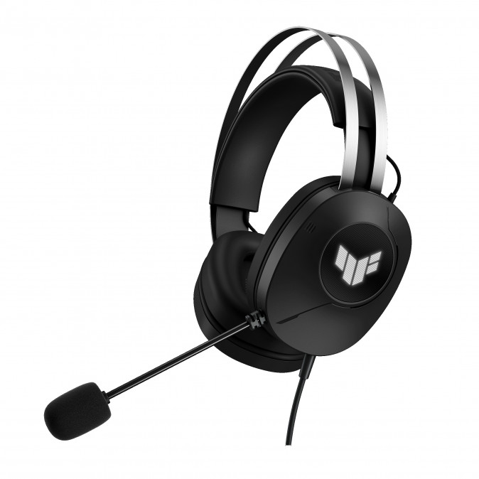 ASUS TUF Gaming H1 Gen II fejhallgató - Fekete (90YH044B-BHUA00) PC